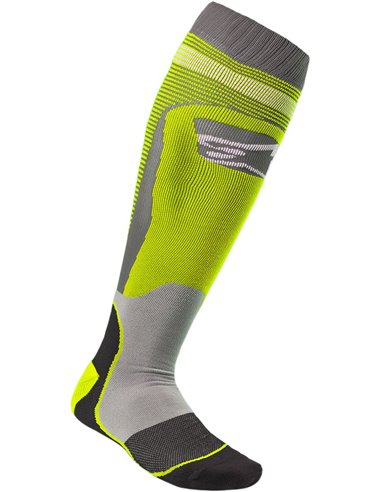 Sock Mx Plus1 Yl/Gy S/M Alpinestars 4701820-501-Sm
