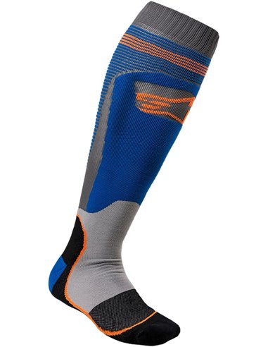 Sock Mx Plus1 Bl/Or L/2Xl Alpinestars 4701820-7042-L2X