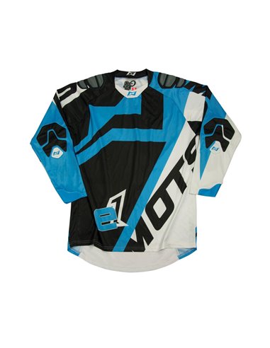 Motocross-enduro jersey MOTS E1 blue XL