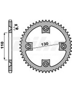 Coroa de aço PBR passo de 56 dentes 420 Honda CRF150R grande roda