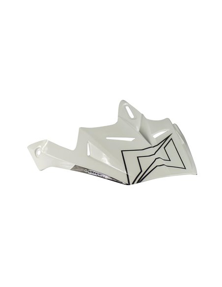 Helmet Visor GO white MT6926B