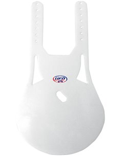 Vintage Uni Front Oval Number holder front cover (76-83) white UFO-Plast ME08047-W