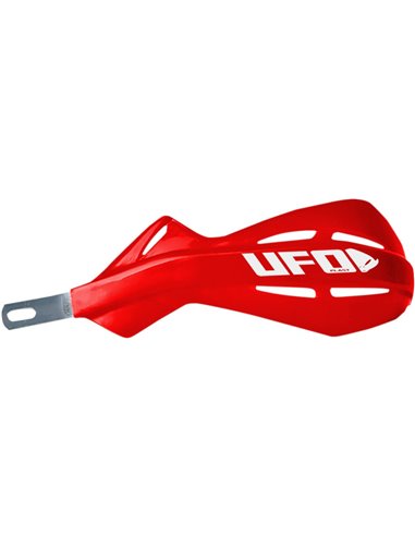 Protège-mains universel en aluminium pour barres de 22 mm (7-8 ") Crf-Red UFO-Plast PM01632-070