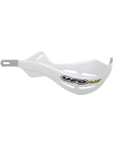 Protetor de mão universal Alu para barras Pro-Taper de 28,6 mm (1 1-8 ") branco UFO-Plast PM01633-041