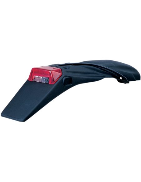 Feu arrière et support de plaque d'immatriculation sans clignotants Avec feu stop Ktm 2-4 temps noir UFO-Plast KT03047-001