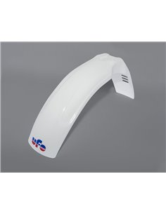 Vintage Uni Front Fender Mx-Enduro (78-83) branco UFO-Plast ME08005-W