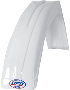 Vintage Uni Parafangs davanter Mx-Enduro blanc UFO-Plast ME08007-W