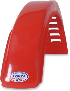 Vintage Uni Guardabarros delantero Mx-Enduro Maico (78-83) Gilera (81-84) Red UFO-Plast ME08008-B