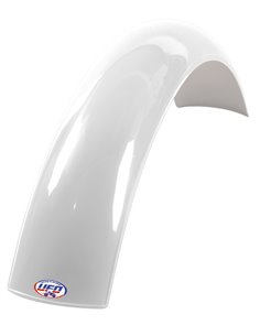 Vintage Uni Guardabarros trasero Cross (60-74) Silver UFO-Plast ME08020-S