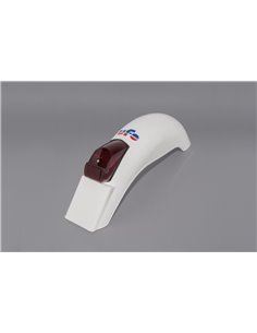 Vintage Uni Enduro Rear Fender W- Taillight (75-79) white UFO-Plast ME08025-W