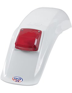 Vintage Uni Enduro Parafangs darrera W- Taillight (83-93) blanc UFO-Plast ME08027-W