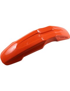 Guardabarros delantero universal MX y Supermoto naranja UFO-Plast PA01029-127