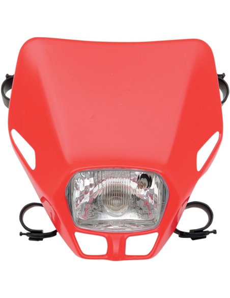 Fire-Fly Lamp Holder (12V-35W) Crf-Red UFO-Plast PF01705-070