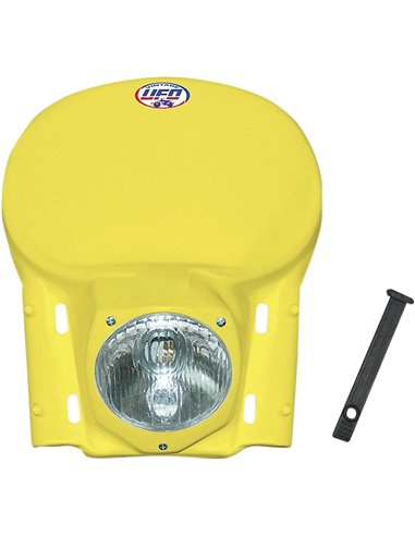 Suporte de lâmpada universal vintage (78-88) amarelo UFO-Plast ME08040-D