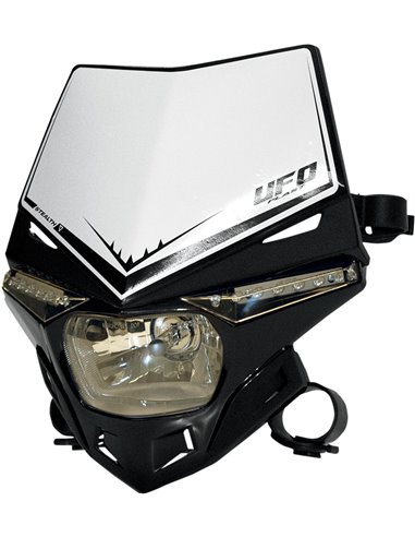 Stealth Headlight Holder (12V-35W & Led) Single Color black UFO-Plast PF01715-001