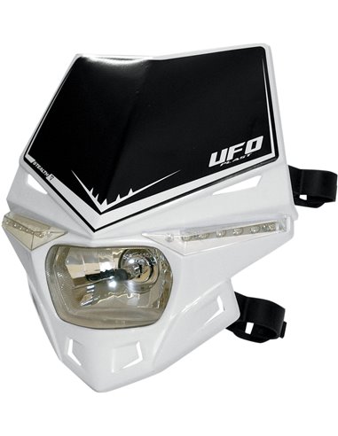 Stealth Headlight Holder (12V-35W & Led) Single Color white UFO-Plast PF01715-041