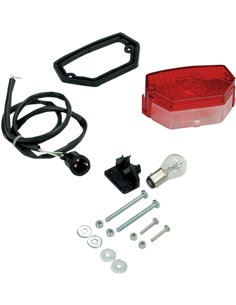 LUZ TRASERA DE REPUESTO PARA SOPORTE DE PLACA Taillight For Tapa frontal porta-número Holder UFO-Plast FA01307