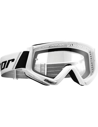 Óculos de motocross Thor Combat infantil Branco / Preto 2601-2361