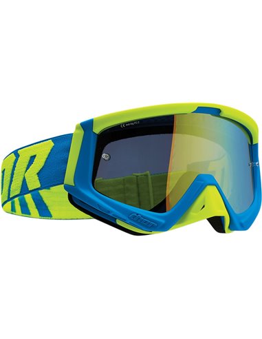 Óculos de motocross Thor Sniper Blue / Flo Ac 2601-2714