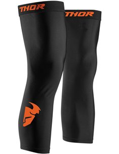 THOR Comp S8 Protector Genolleres Negre / Xarxa Orange 2XL / 3XL 2704-0457