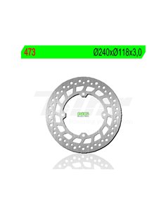 Brake disc NG 473 Ø240 x Ø118 x 3 Position: Front