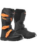 THOR Boot Youth Blitz Xp Ch/Or 7 3411-0516