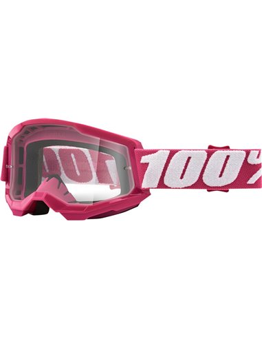 Masque Motocross 100% Strata 2 Fletcher Transparent 50421-101-06