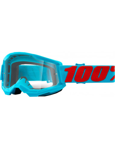 Ulleres de motocròs 100% Strata 2 Summit Transparent 50421-101-08