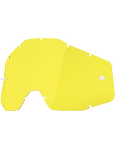 Lente de substituição para óculos 100% Racecraft / Accuri Af Amarelo 51001-004-02