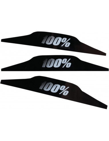 Molduras antibarro para Speedlab 100% Vision System Mudflap 100% Kit 3-Pack for Speedlab Vision System 51023-010-02