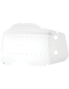 Recambio cristal para gafas 100 % Rc2/Ac2/Strata 2 F-B Transparente 50223-101-02