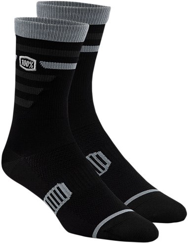 Calcetines 100 % Advcate Negro/Gris Sm/Md 24017-057-17