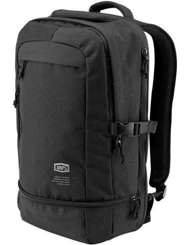 100 % Backpack TranPlatat Black 01005-001-01