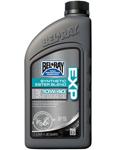Oli de Motor Bel-Ray EXP Synthetic Ester Blend motor 2 y 4 T 10W40 1-Litro 99120-B1LW