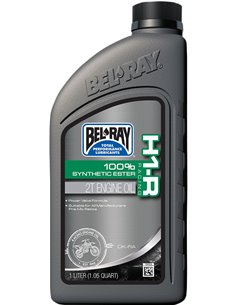 Aceite Bel-Ray H1-R Racing 2T 100% Sintetico (Mezcla 2 Tiempos) 1 L. 99280-B1LW