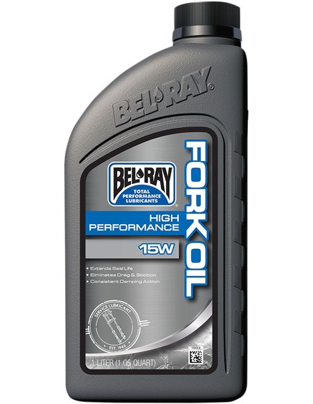 BEL-RAY High Performance Fork Oil 15W 1 Liter 99330-B1LW