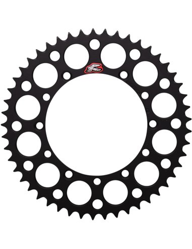 Rear sprocket Renthal R 520 49 teeth Bk Ul Sc 112U-520-49GEBK