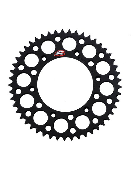 Rear sprocket Renthal R 520 49 teeth Bk Ul Sc 224U-520-49GPBK