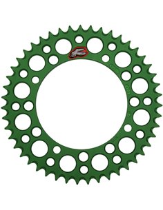 Rear sprocket Renthal R 420 47 teeth Gn Ul Sc 408U-420-47GEGN
