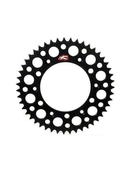 Rear sprocket Renthal R 520 48 teeth Bk Ul Sc 154V-520-48GRBK