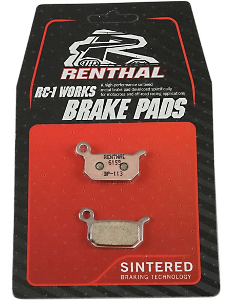 Plaquettes de frein frittées Renthal Bp113 BP-113