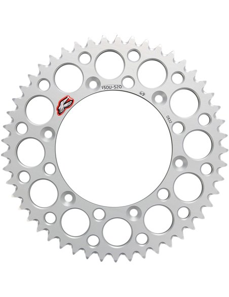Rear sprocket Renthal R 520 49 teeth Si Ul Sc 150U-520-49GBSI