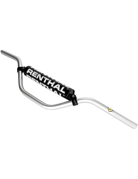 Renthal handlebar diameter 22mm 757 Mini Hi Sil 757-02-SI-01-185