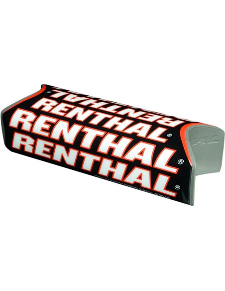 Protetor do guiador Renthal Bk / Wt / Rd Equipe P311