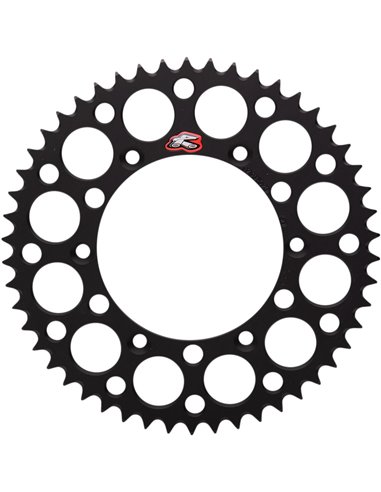 Rear sprocket Renthal R 520 50 teeth Bk Ul Sc 123U-520-50-BK