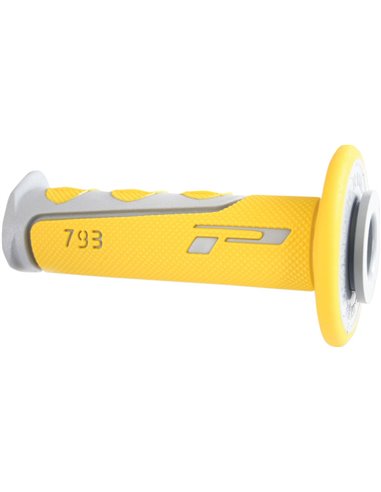 Puños Double Density Offroad 793 Closed End Yellow/Gray PRO GRIP PA079300GRGI