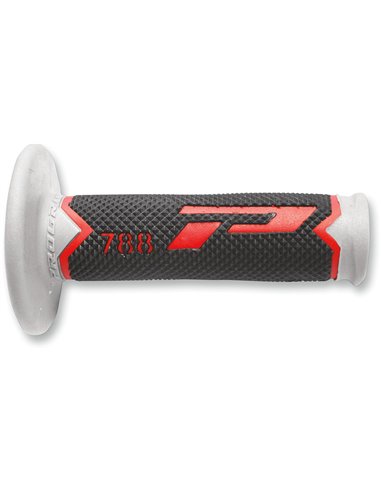 Grips Triple Density Offroad 788 Closed End Black/Gray/Red PRO GRIP PA078800ROGN