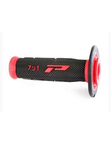 Grips Double Density Offroad 791 Closed End Black/Red PRO GRIP PA079100RO02