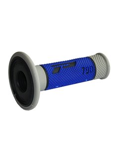 Grips Triple Density Offroad 790 Closed End Gray/Blue/Black PRO GRIP PA079000THBL