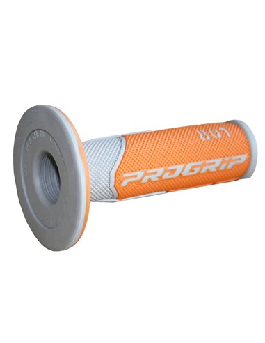 Puños Double Density Offroad 801 Closed End Orange/Gray PRO GRIP PA080100GRAC